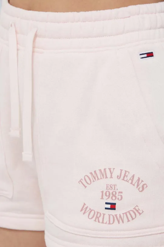 ροζ Βαμβακερό σορτσάκι Tommy Jeans