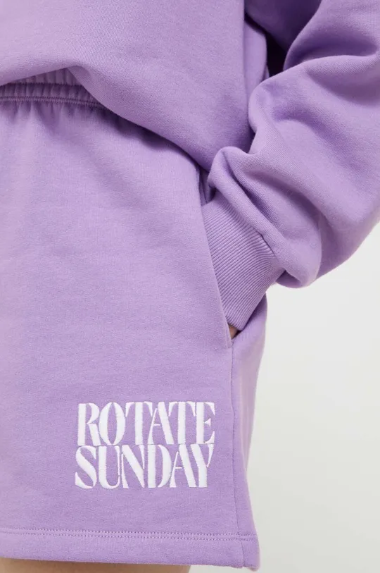 фиолетовой Хлопковые шорты Rotate