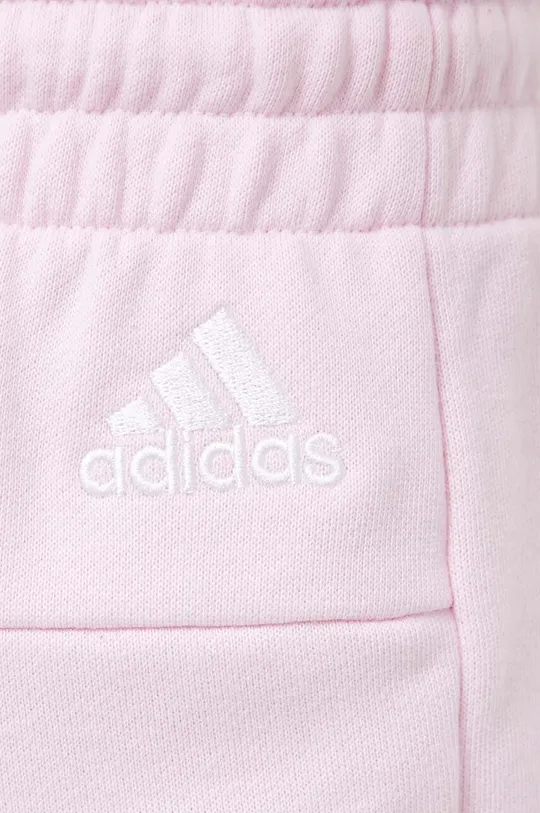 roza Pamučne kratke hlače adidas