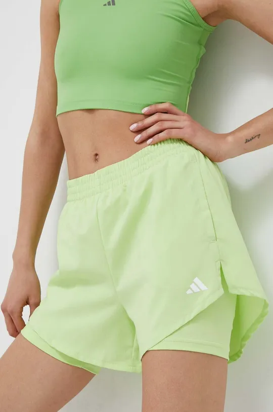 πράσινο Σορτς προπόνησης adidas Performance Γυναικεία