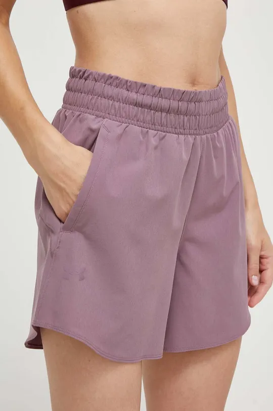 vijolična Kratke hlače za vadbo Under Armour Flex Ženski