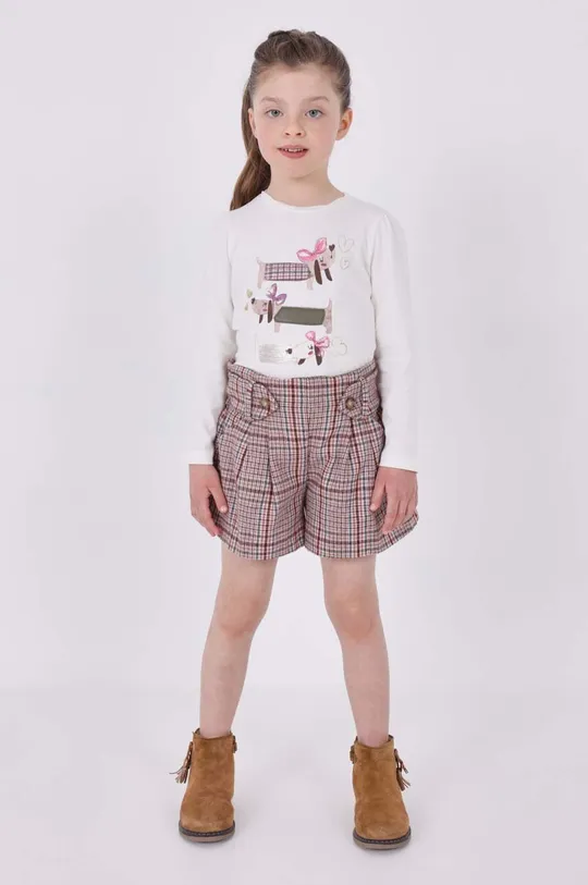 фіолетовий Дитячі шорти Mayoral Для дівчаток