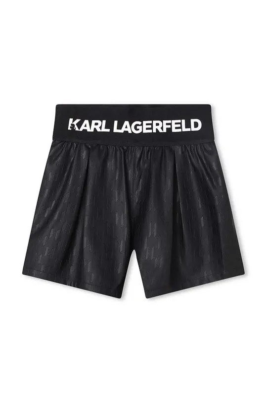 czarny Karl Lagerfeld szorty dziecięce Dziecięcy
