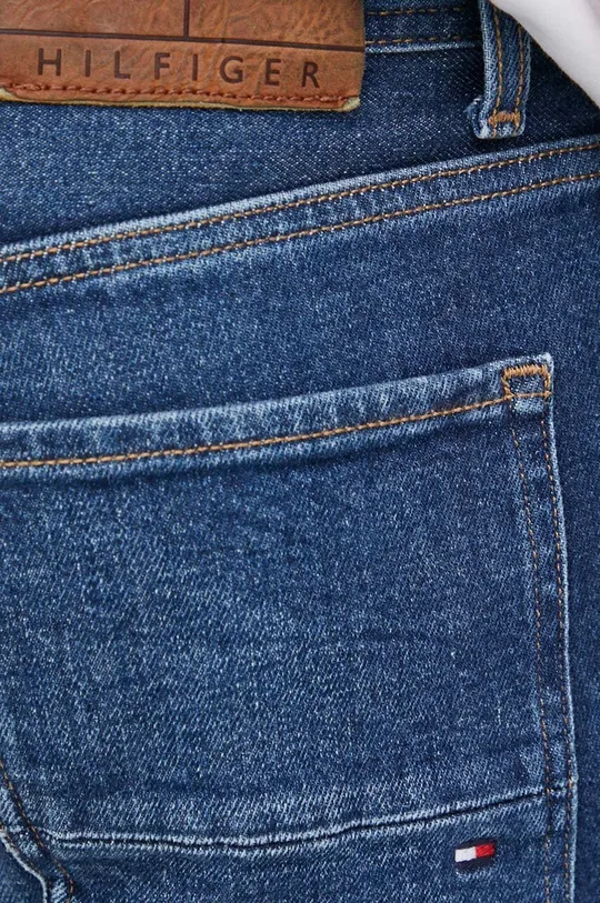 modrá Rifľové krátke nohavice Tommy Hilfiger Brooklyn
