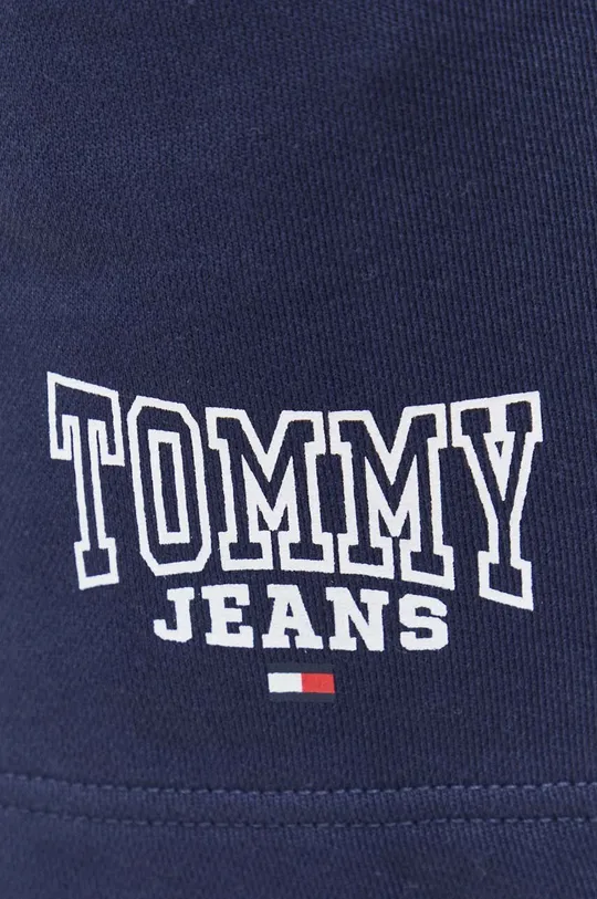 tmavomodrá Bavlnené šortky Tommy Jeans