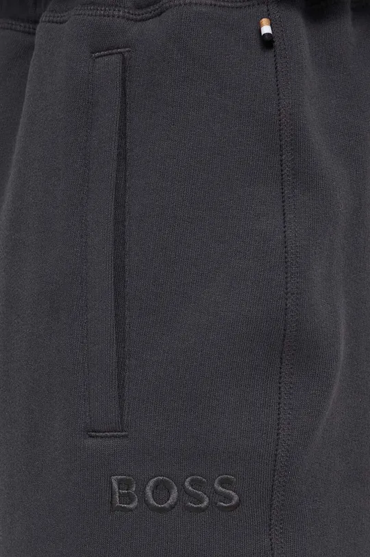 crna Homewear pamučne kratke hlače BOSS