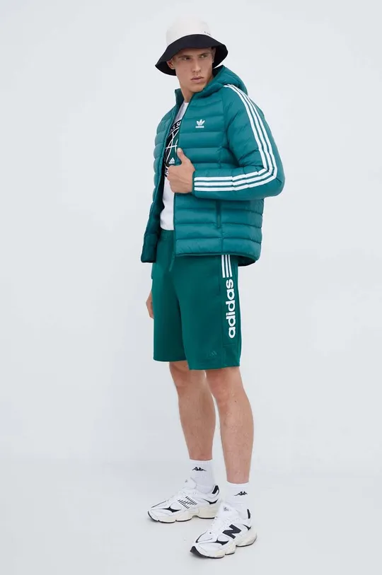 adidas edzős rövidnadrág Tiro zöld