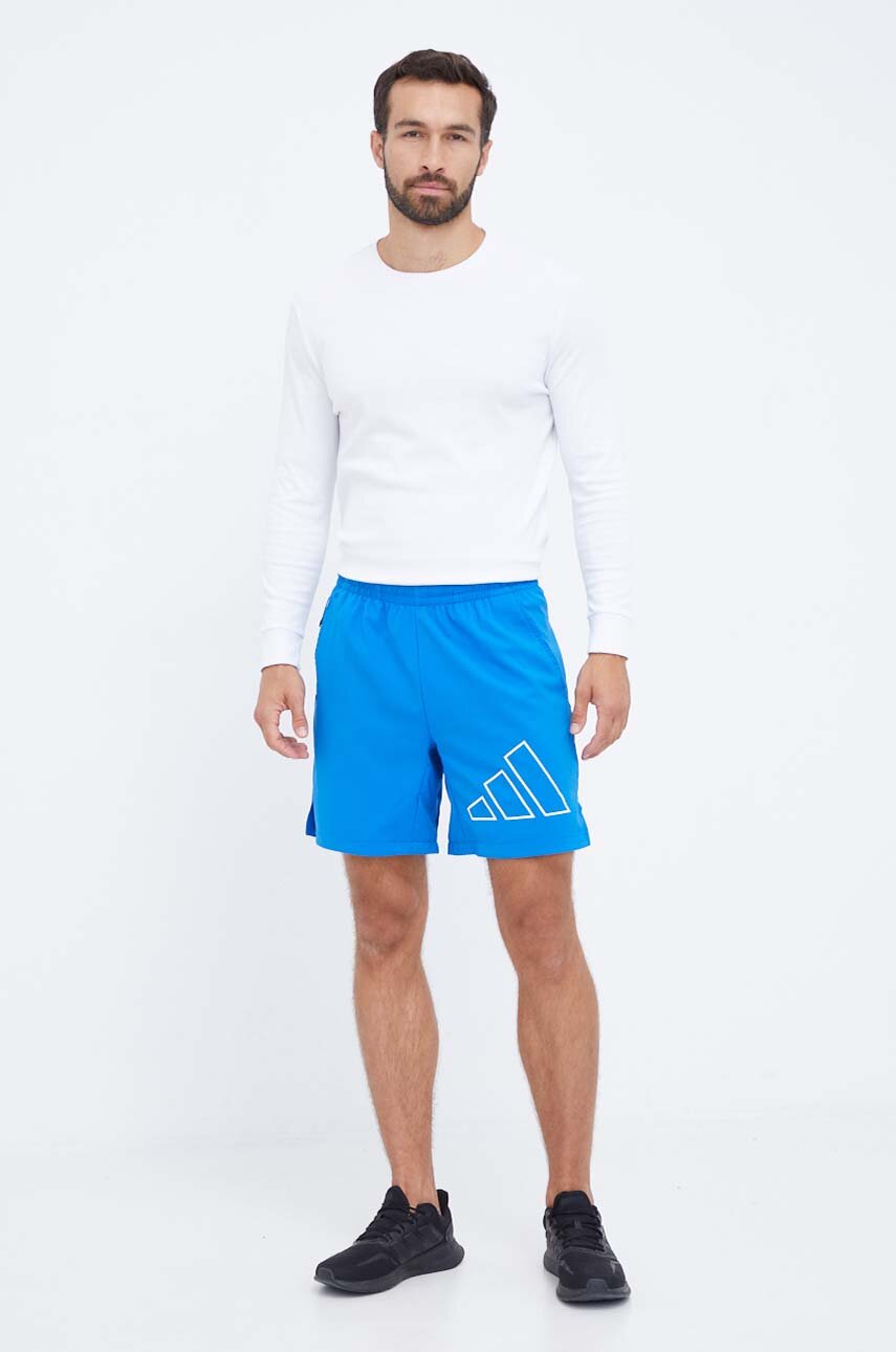 adidas Performance pantaloni scurți de antrenament Train Icons Big Logo ...