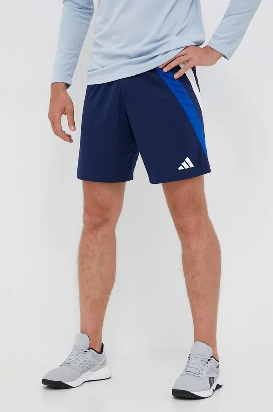 modra Kratke hlače za vadbo adidas Performance Fortore 23 Moški