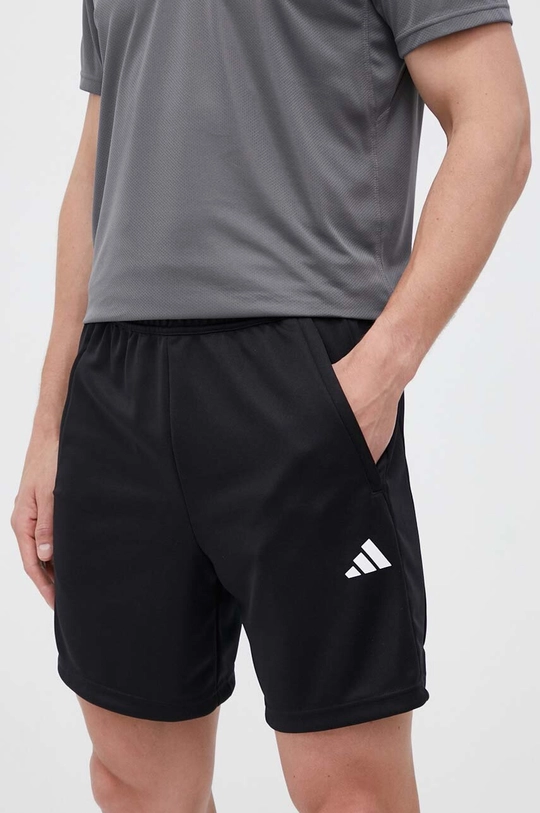 μαύρο Σορτς προπόνησης adidas Performance Train Essentials  Train Essentials Ανδρικά