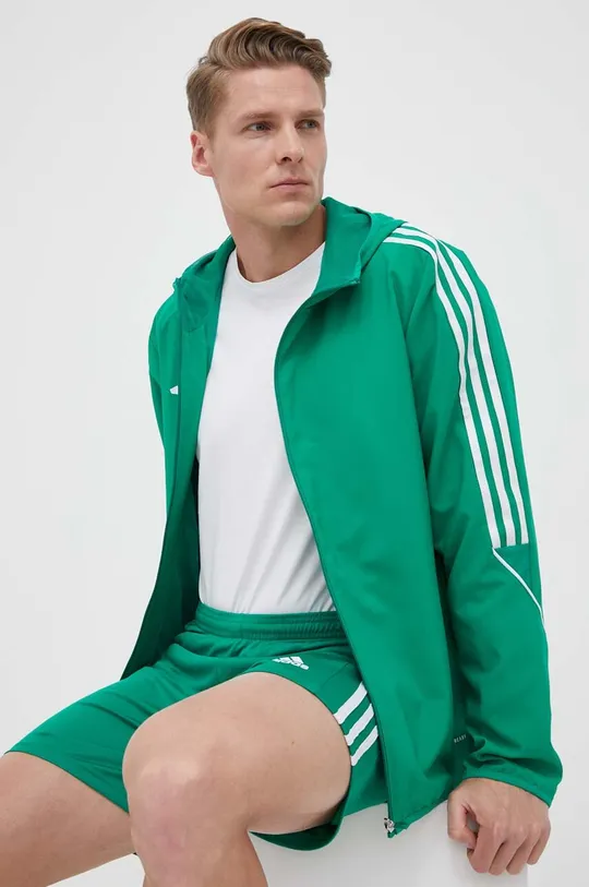 zelena Kratke hlače za vadbo adidas Performance Squadra 21