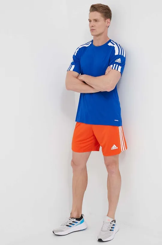 Tréningové šortky adidas Performance Squadra 21 oranžová