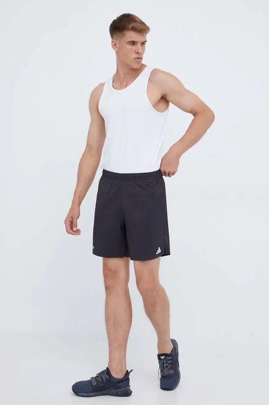 Kratke hlače za tek adidas Performance Designed for Running črna