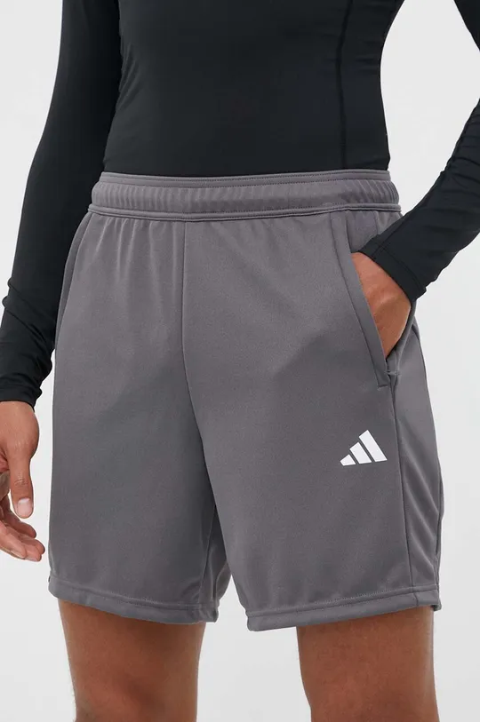 siva Kratke hlače za vadbo adidas Performance Train Essentials