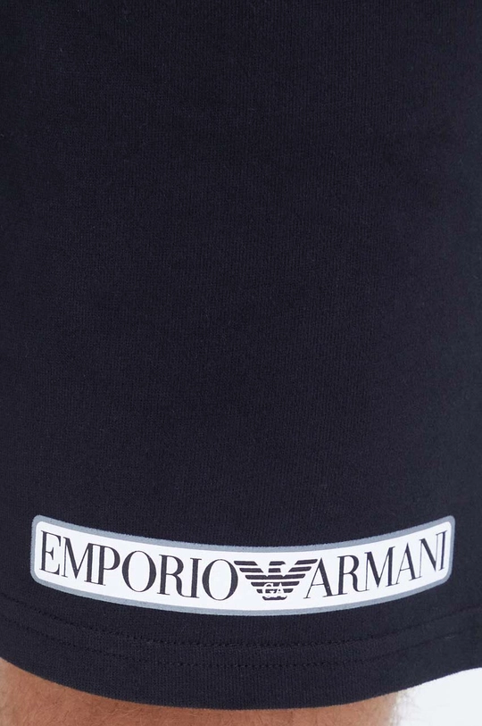 чорний Бавовняні шорти лаунж Emporio Armani Underwear