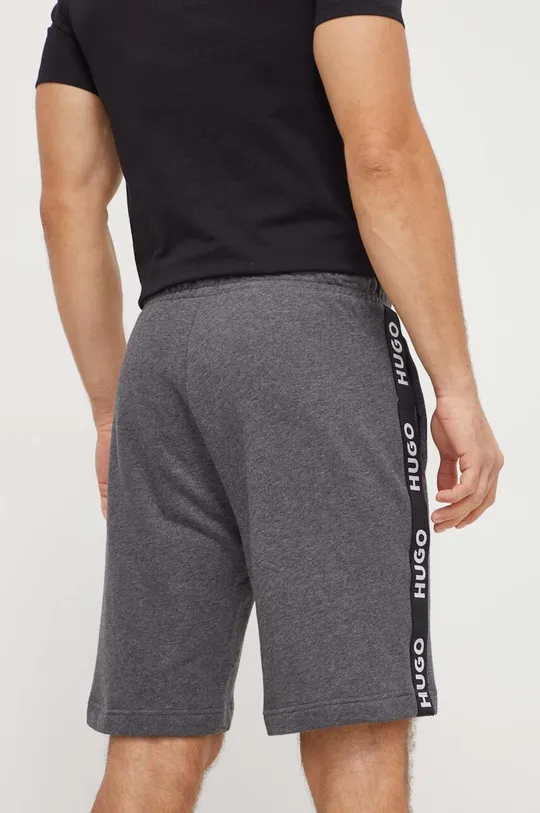 HUGO pantaloncini lounge in cotone grigio