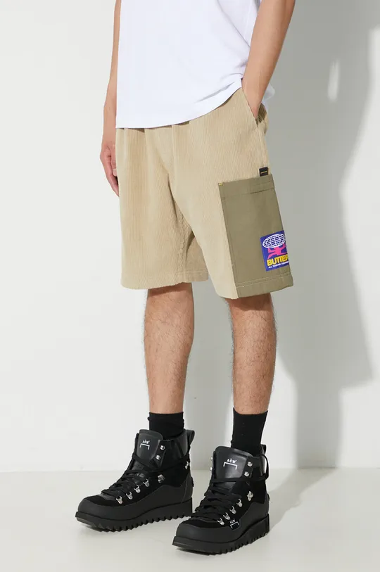 beige Butter Goods corduroy shorts Terrain Corduroy Shorts