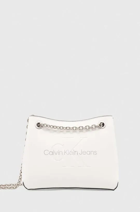 Calvin Klein Jeans torebka nieodpinany pasek biały K60K607831