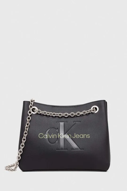 čierna Kabelka Calvin Klein Jeans Dámsky
