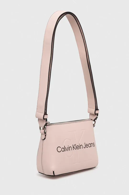 Kabelka Calvin Klein Jeans ružová