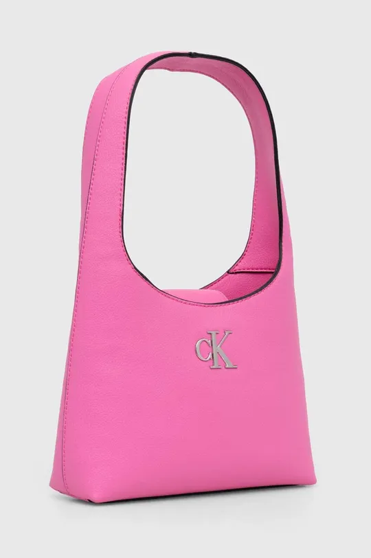 Τσάντα Calvin Klein Jeans ροζ