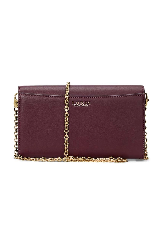 Lauren Ralph Lauren pochette di pelle 431902100 rosso AA00