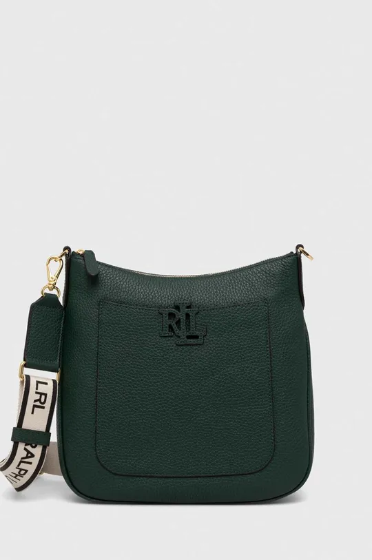 πράσινο Δερμάτινη τσάντα Lauren Ralph Lauren Γυναικεία