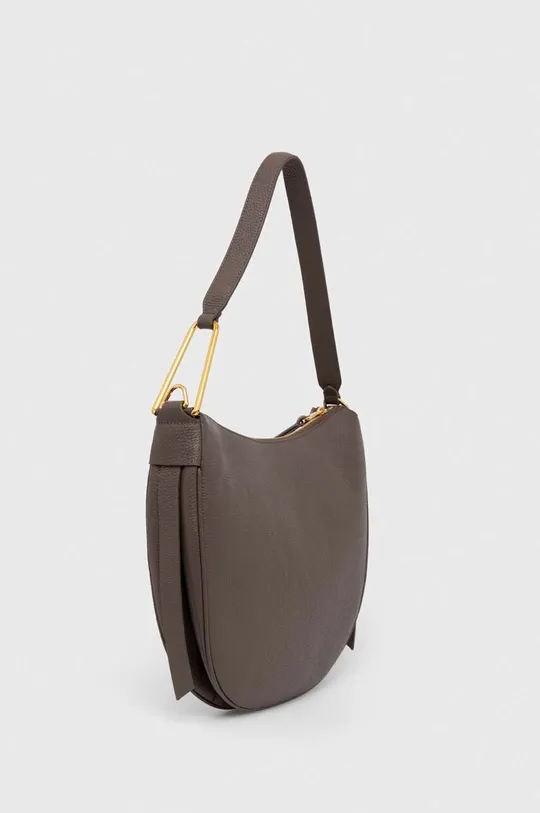 Шкіряна сумочка Coccinelle коричневий