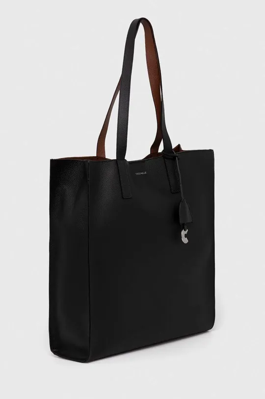 Кожаная сумочка Coccinelle чёрный