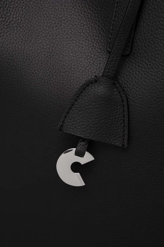 fekete Coccinelle bőr táska