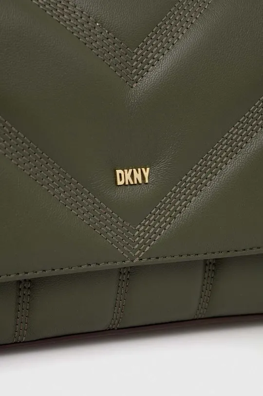 πράσινο Δερμάτινη τσάντα DKNY