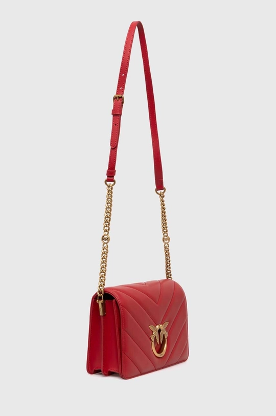 Pinko borsa a mano in pelle rosso