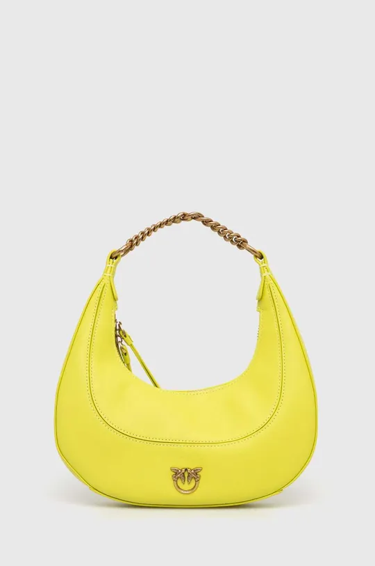 κίτρινο Δερμάτινη τσάντα Pinko Γυναικεία