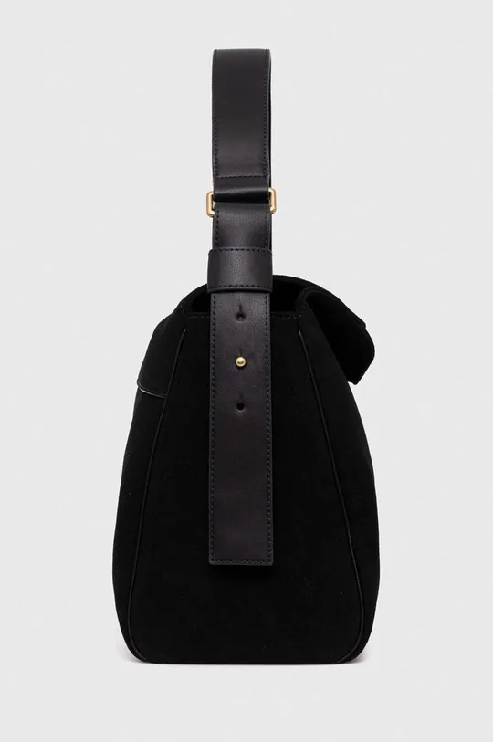 Pinko velúr táska fekete