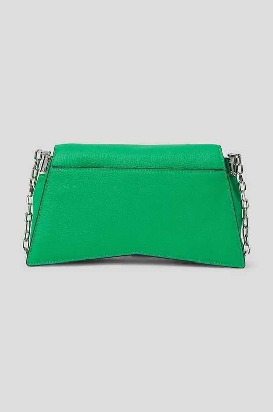 zelena Kožna torba Karl Lagerfeld