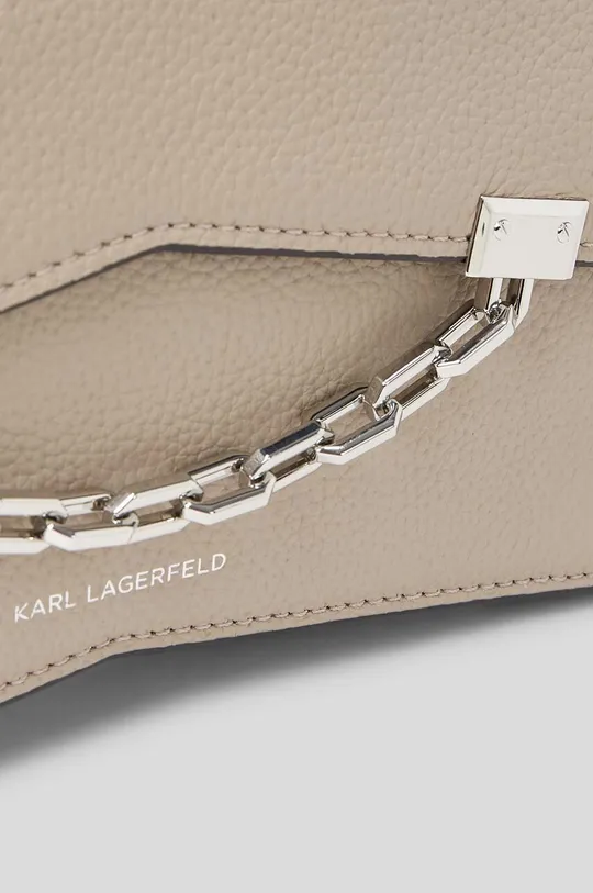 Δερμάτινη τσάντα Karl Lagerfeld 98% Φυσικό δέρμα, 2% Poliuretan