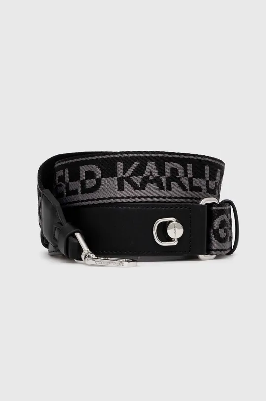 čierna Popruh ku kabelke Karl Lagerfeld Dámsky