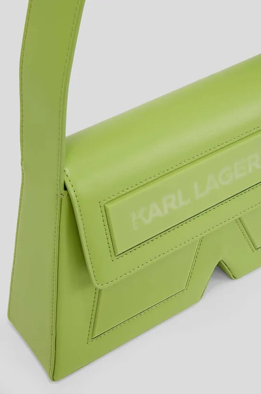 Δερμάτινη τσάντα Karl Lagerfeld ICON K SHB LEATHER  Κύριο υλικό: 76% Ανακυκλωμένο δέρμα, 15% Poliuretan, 9% Πολυεστέρας