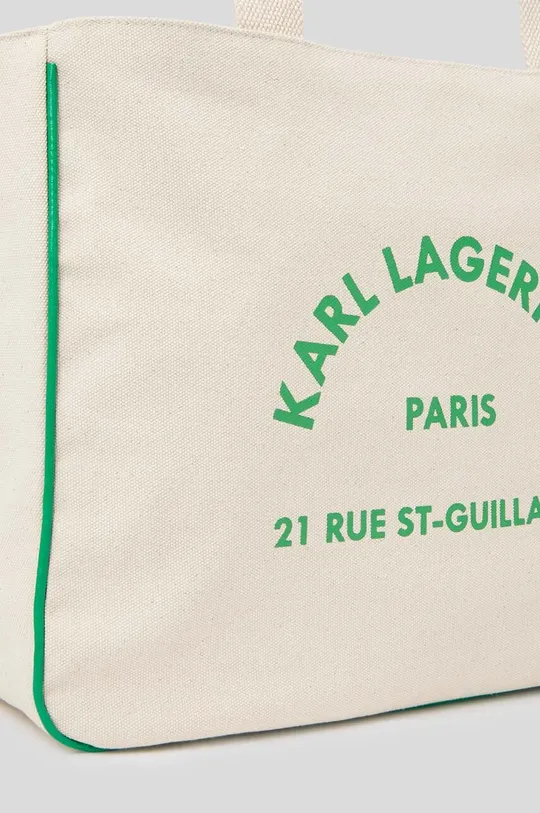 Karl Lagerfeld torebka 62 % Bawełna z recyklingu, 33 % Bawełna, 5 % Poliuretan
