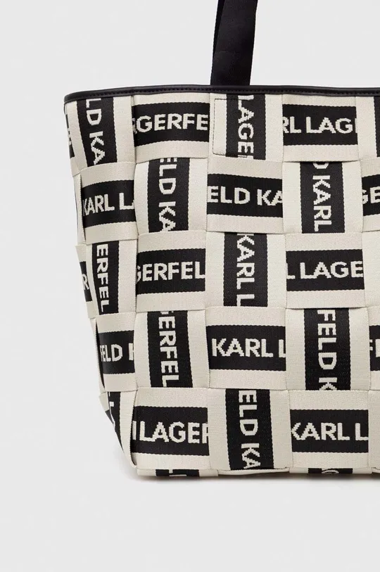 Kabelka Karl Lagerfeld  85 % Bavlna, 15 % Polyuretán
