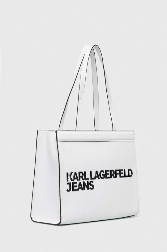 Τσάντα Karl Lagerfeld Jeans λευκό