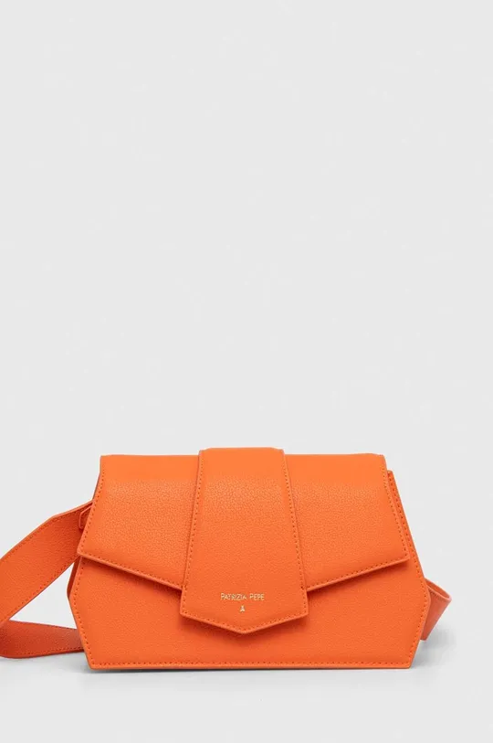 πορτοκαλί Δερμάτινη τσάντα Patrizia Pepe Γυναικεία