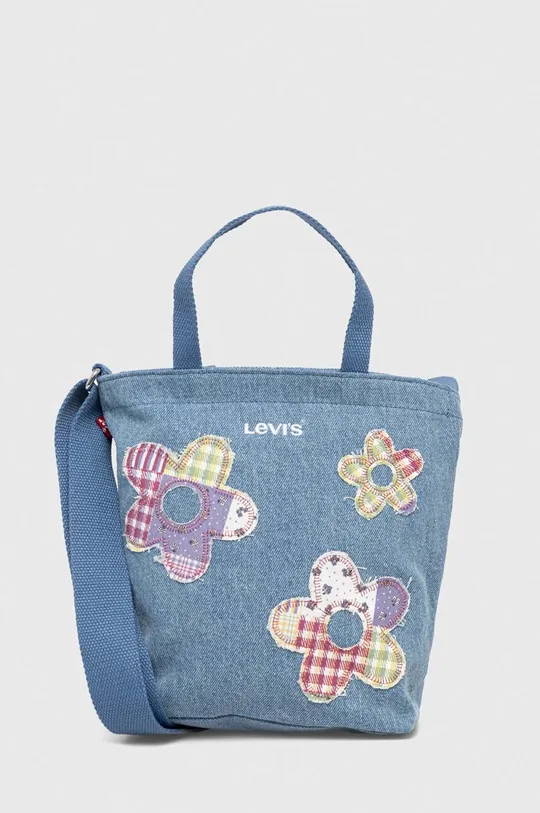 μπλε Βαμβακερή τσάντα Levi's Γυναικεία