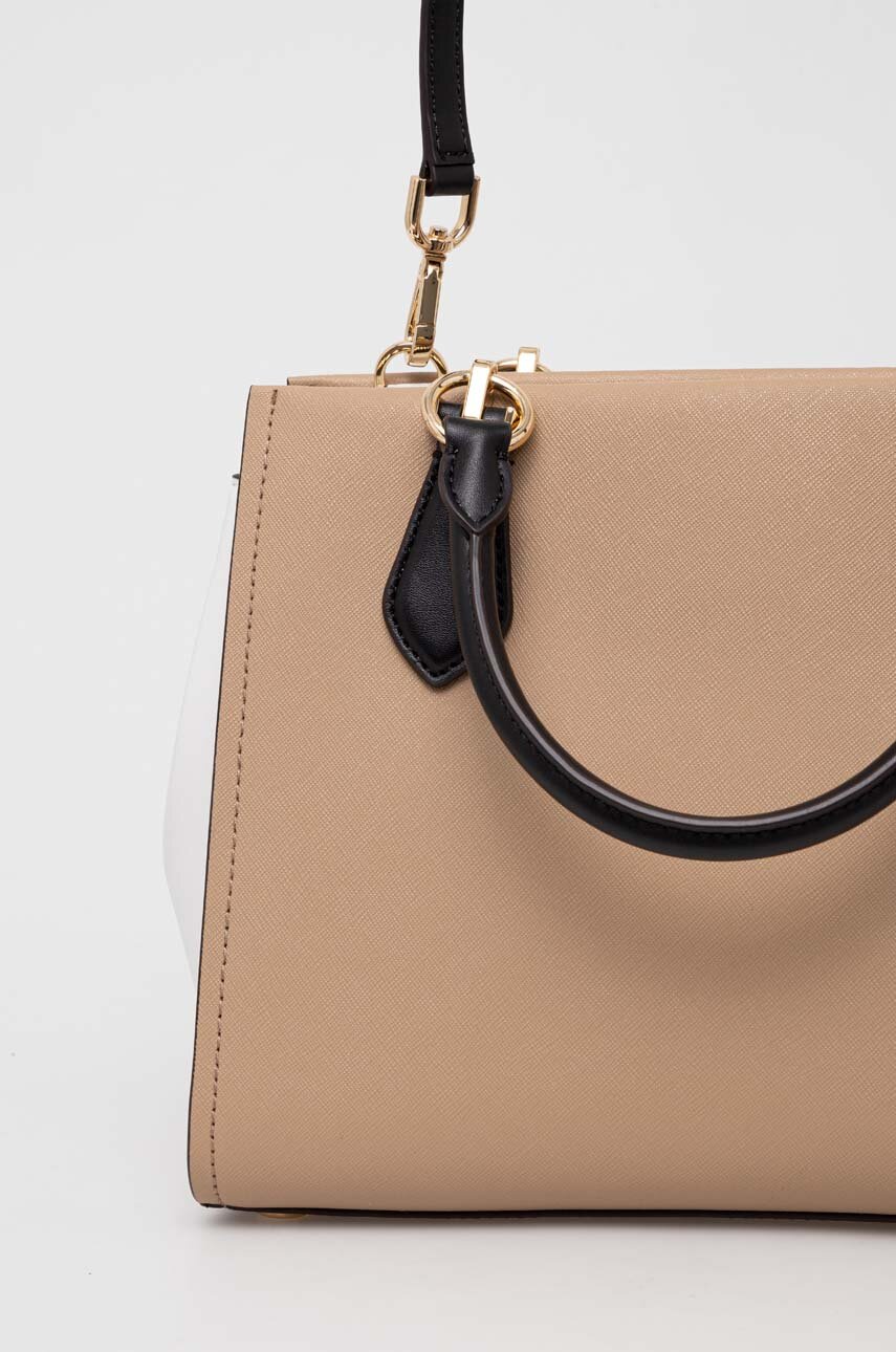 Кожаная сумочка MICHAEL Michael Kors цвет бежевый | ANSWEAR.ua