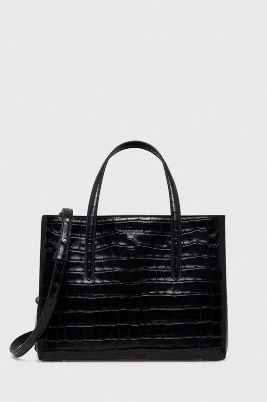 чорний Шкіряна сумочка Coccinelle Жіночий