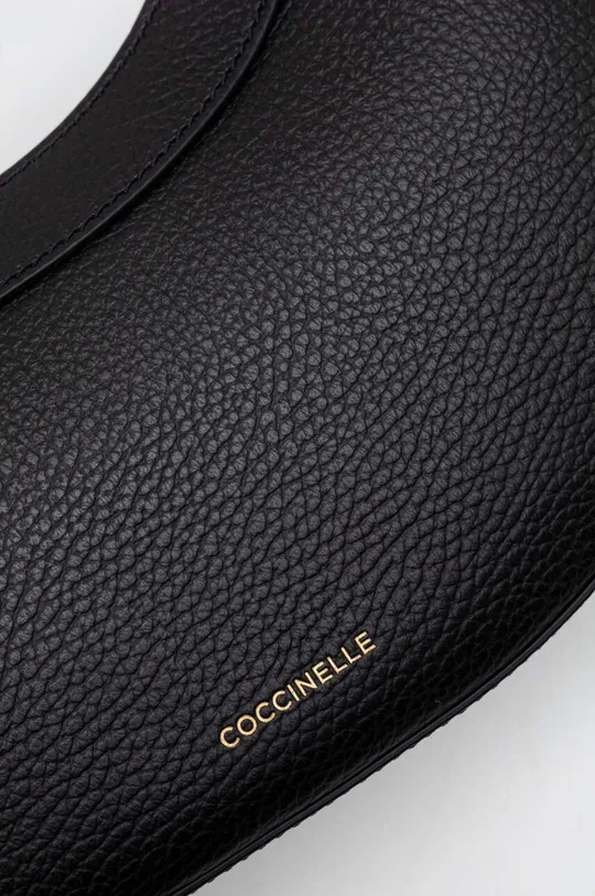 Δερμάτινη τσάντα Coccinelle Φυσικό δέρμα