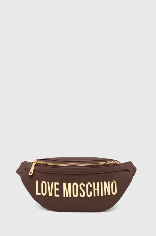 καφέ Τσάντα φάκελος Love Moschino Γυναικεία