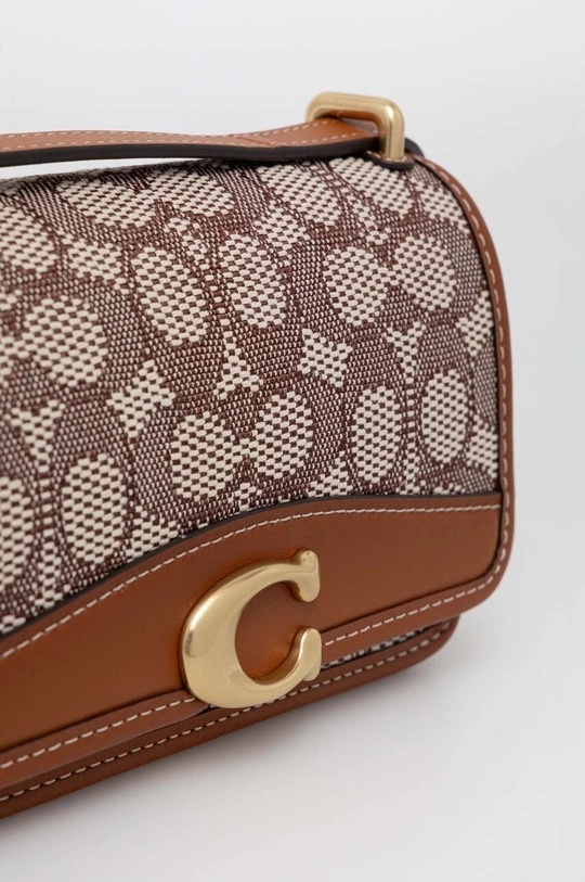 Τσάντα Coach Bandit Crossbody Υφαντικό υλικό, Φυσικό δέρμα