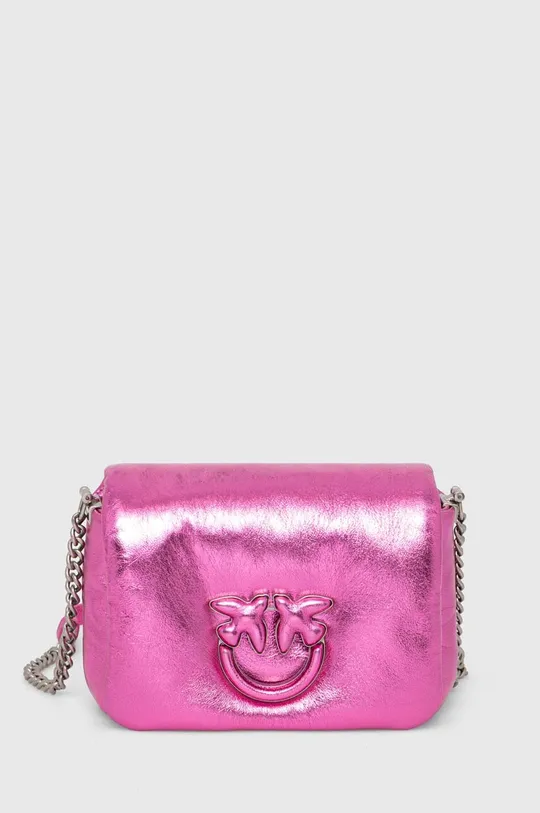 różowy Pinko torebka skórzana Damski
