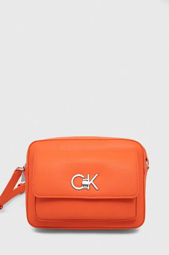 oranžna Torbica Calvin Klein Ženski